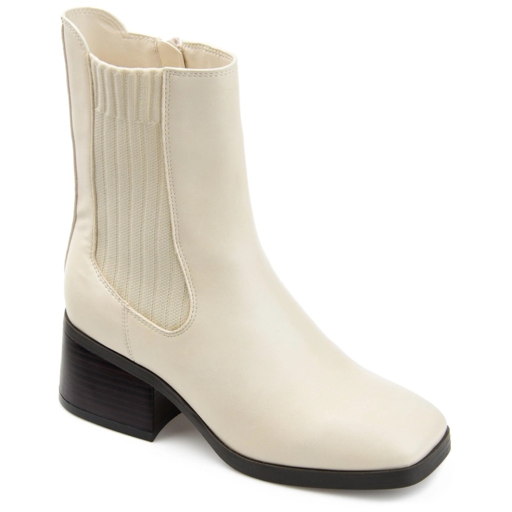 Journee “Desree” Cream Booties
